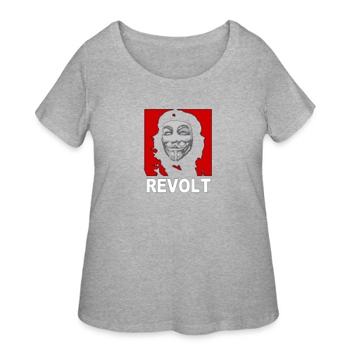 Anonymous Che Revolt Mugs & Drinkware - Women's Curvy T-Shirt