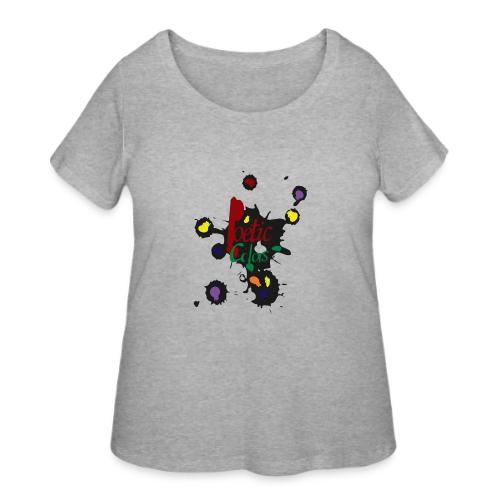 POETIC COLORS 34 - Women's Curvy T-Shirt