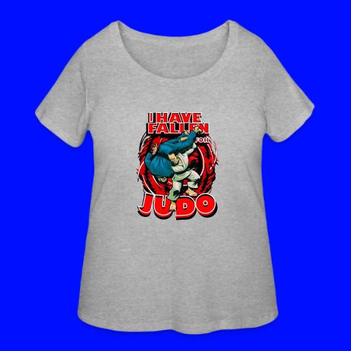 Fallen For Judo - Women's Curvy T-Shirt