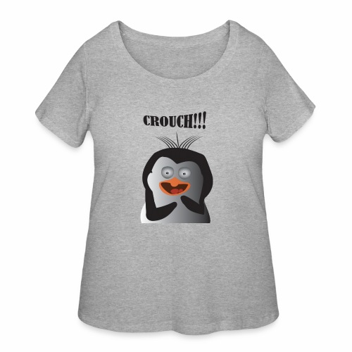 crouch - Women's Curvy T-Shirt