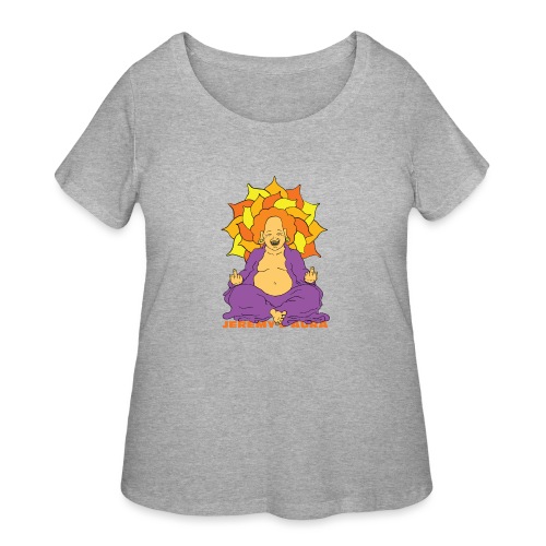 Laughing At You Buddha - Women's Curvy T-Shirt