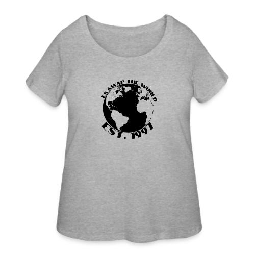 LS SWAP THE WORLD Est. 1997 - Women's Curvy T-Shirt