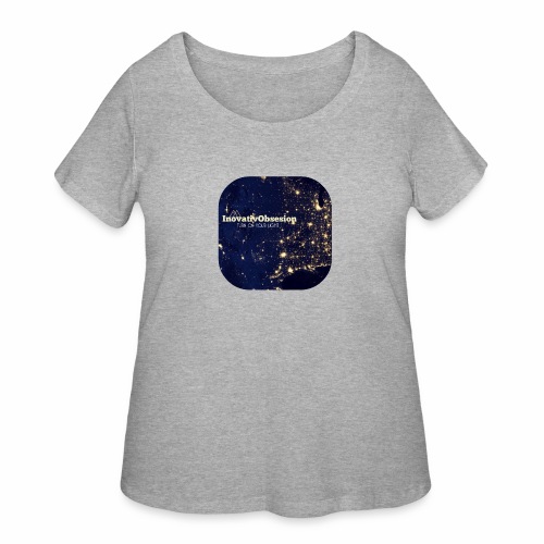 InovativObsesion “TURN ON YOU LIGHT” Apparel - Women's Curvy T-Shirt