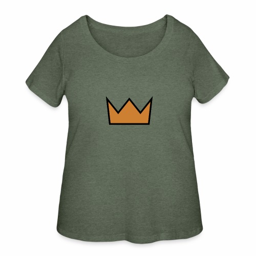 the crown - Women's Curvy T-Shirt