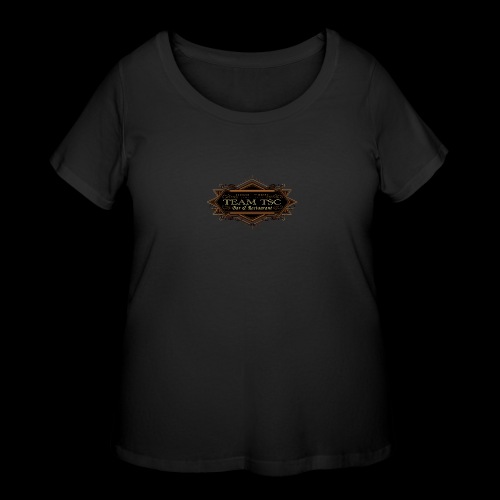 teamTSC badge03 Bar - Women's Curvy T-Shirt