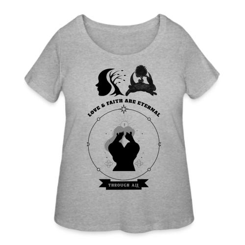 Love & Faith - Women's Curvy T-Shirt