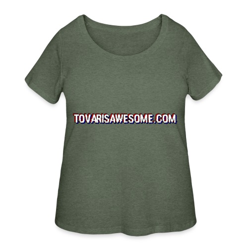 Tovar Website Link - Women's Curvy T-Shirt