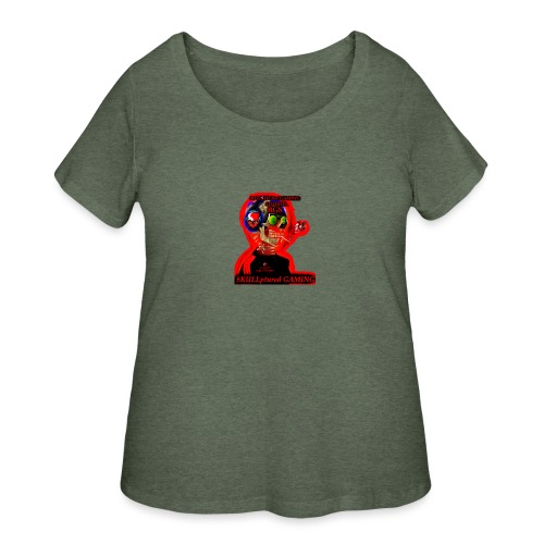 New Logo Branding Red Head Gaming Studios (RGS) - Women's Curvy T-Shirt