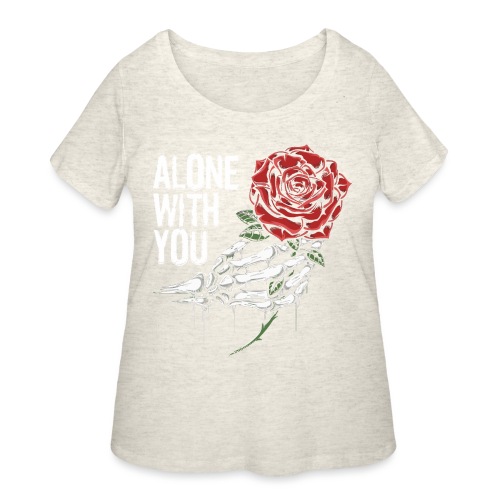 alone with you - Women's Curvy T-Shirt