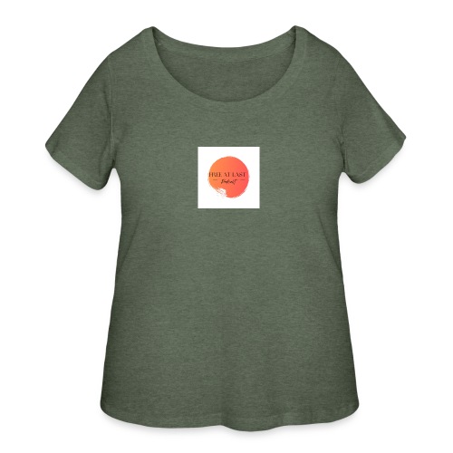 FAL Orange Circle - Women's Curvy T-Shirt