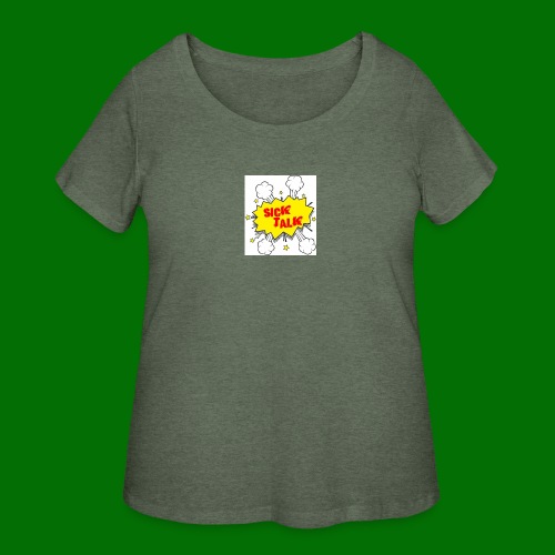 Sick Talk - Women's Curvy T-Shirt