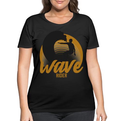 Wave Rider - Women's Curvy T-Shirt