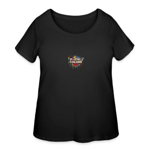 POETICCOLORS ISLAND LOVE - Women's Curvy T-Shirt