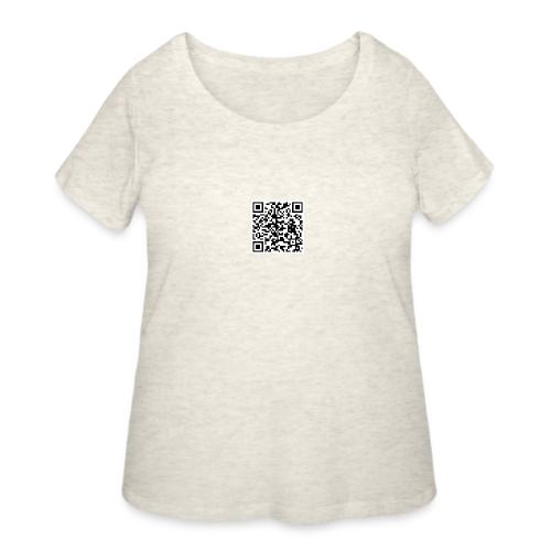 business series webinar social commerce funnel - Women's Curvy T-Shirt