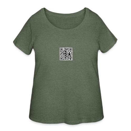 business series webinar social commerce funnel - Women's Curvy T-Shirt