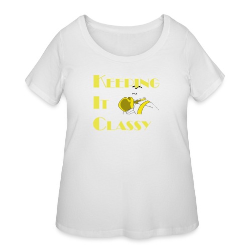 Keeping It Classy - Women's Curvy T-Shirt
