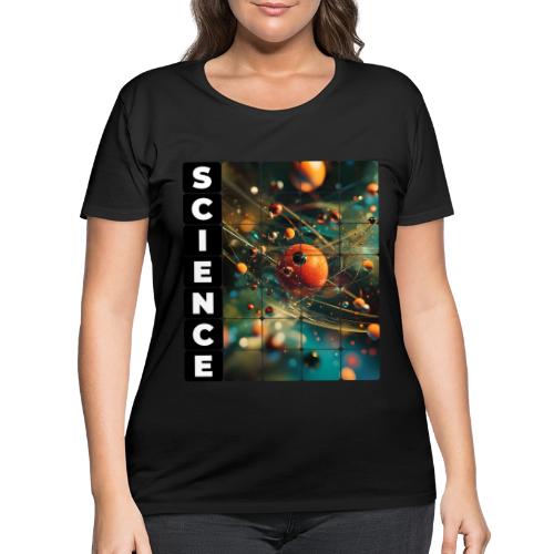 Atomic Science Vision - Women's Curvy T-Shirt