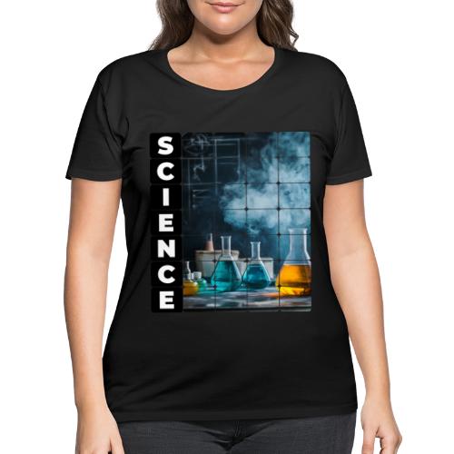 Alchemy of Science - Women's Curvy T-Shirt