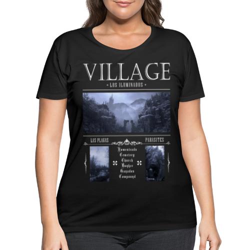Los Iluminados Village 2 - Women's Curvy T-Shirt