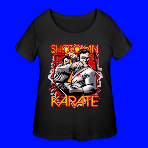 Shotokan Karate shirt - Women's Curvy T-Shirt
