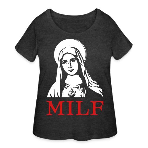 MILF - Women's Curvy T-Shirt