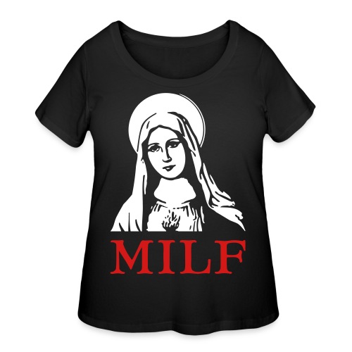 MILF - Women's Curvy T-Shirt
