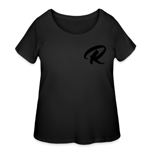 Revival Youth Black R Logo - Women's Curvy T-Shirt