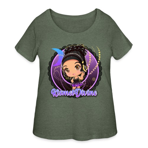 ❥KismetDivine - Women's Curvy T-Shirt