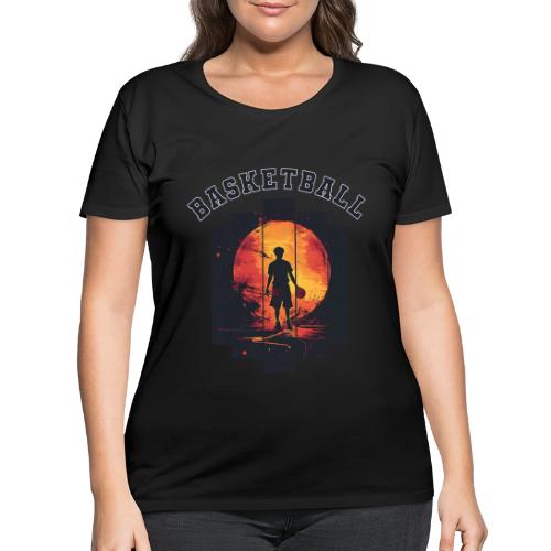 Basketball is My Game - Women's Curvy T-Shirt