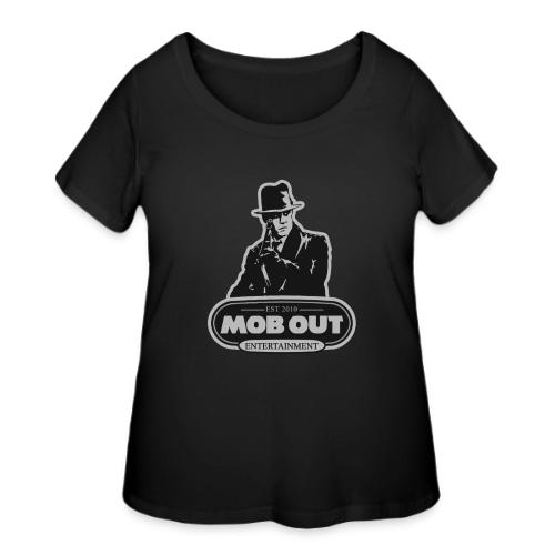 MobOut copy - Women's Curvy T-Shirt