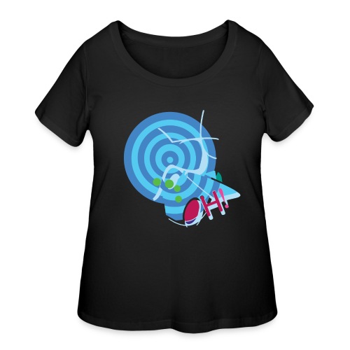 cible - Women's Curvy T-Shirt