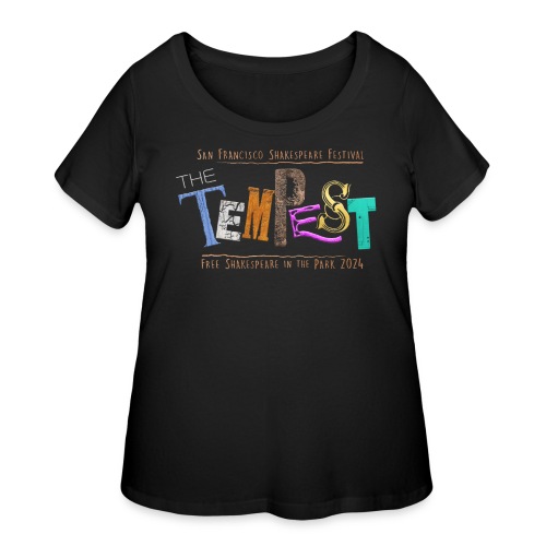 The Tempest - Free Shakespeare in the Park 2024 - Women's Curvy T-Shirt