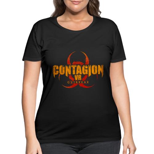 Contagion Outbreak Col - Women's Curvy T-Shirt