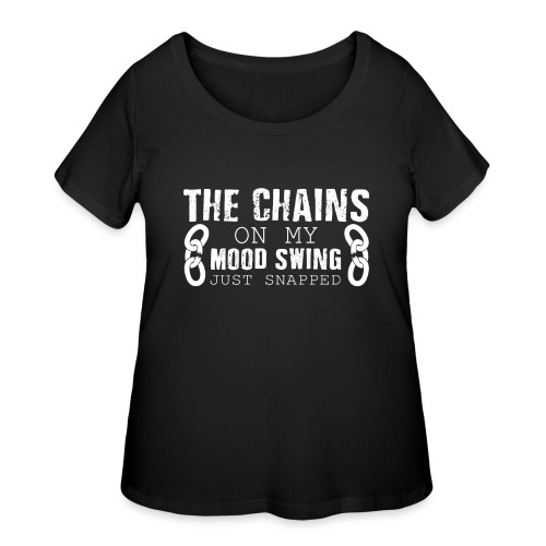 Mood Swings - Women's Curvy T-Shirt