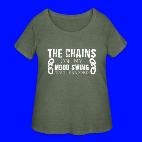 Mood Swings - Women's Curvy T-Shirt