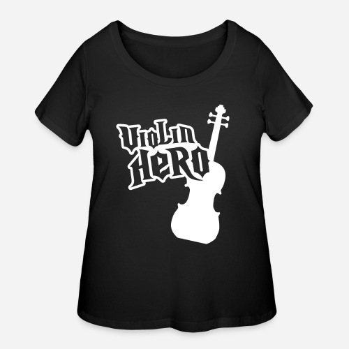 Violin Hero - Women's Curvy T-Shirt