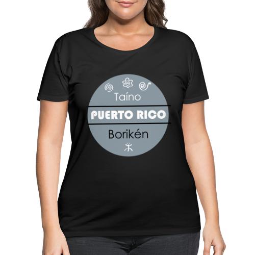 Puerto Rico - Women's Curvy T-Shirt