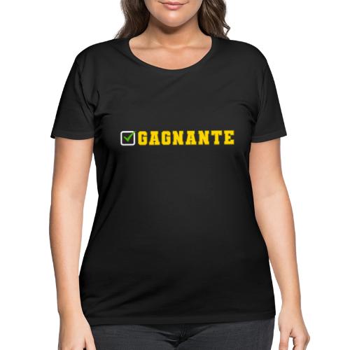 Born Winner - Women's Curvy T-Shirt