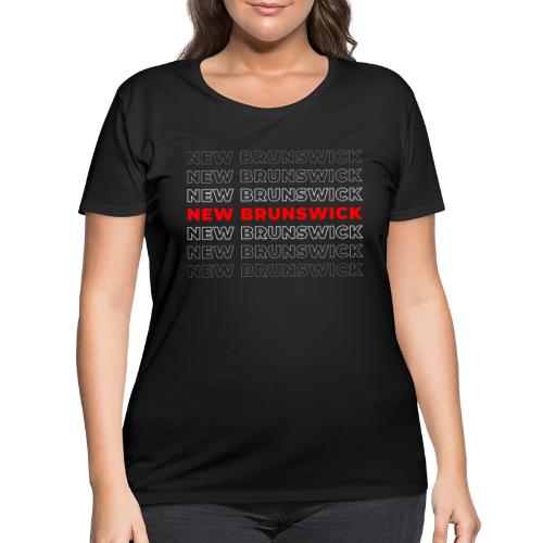 New Brunswick Style - Women's Curvy T-Shirt