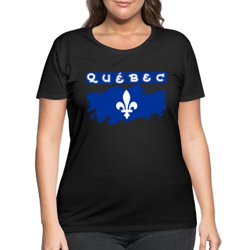 Québec la Belle province - Women's Curvy T-Shirt