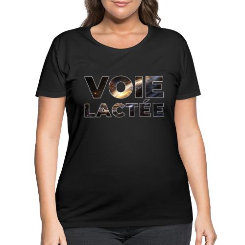 The Milky Way, our galaxy - Women's Curvy T-Shirt