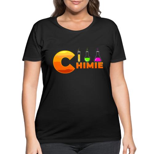Chemistry: Molecular Magic - Women's Curvy T-Shirt