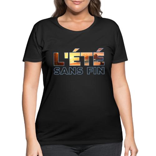 Golden Summer Atmosphere - Women's Curvy T-Shirt