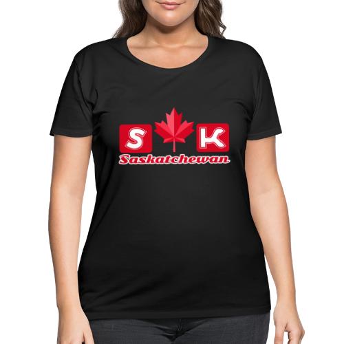 Saskatchewan, province of Canada - Women's Curvy T-Shirt