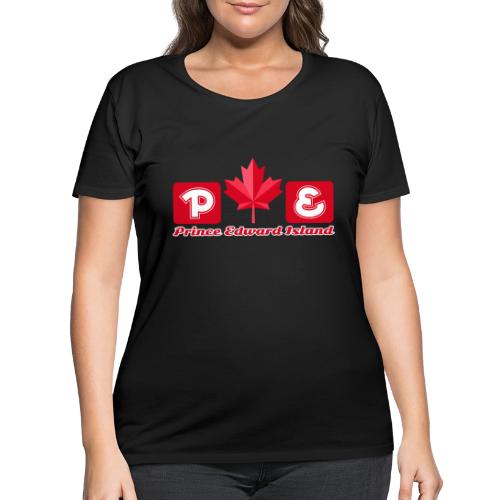 Prince Edward Island, province of Canada - Women's Curvy T-Shirt