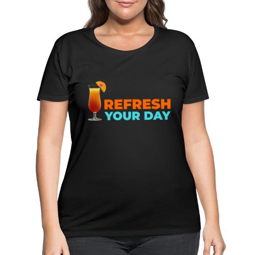 Daily Refresh - Women's Curvy T-Shirt