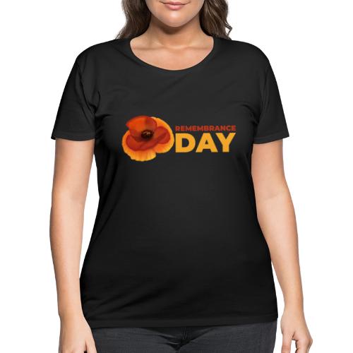 Remembrance Day - Women's Curvy T-Shirt