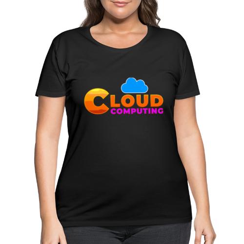 Cloud Computing - Women's Curvy T-Shirt