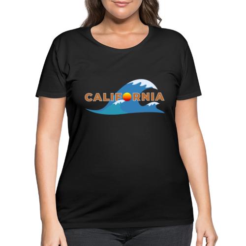 Blue Wave California - Women's Curvy T-Shirt