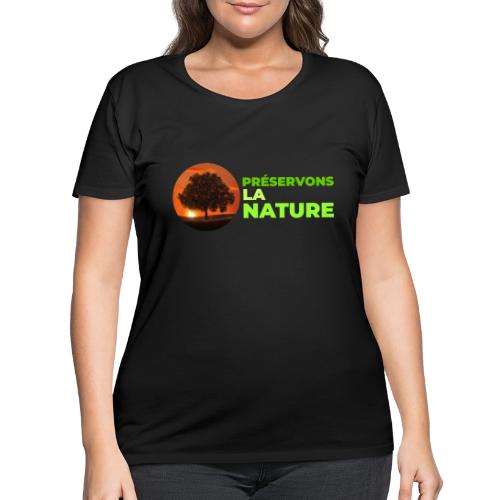 Nature protection - Women's Curvy T-Shirt